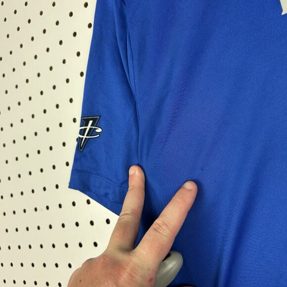 Nike 1 Cent Memphis Tigers Medium T Shirt Blue Team Issued Penny Hardaway READ - Picture 3 of 7